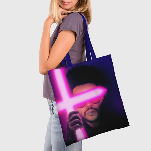 Сумка-шоппер The Weeknd - Blinding Lights / 3D-принт – фото 3