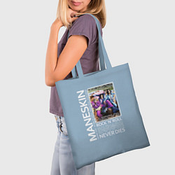 Сумка-шопер Maneskin RocknRoll, цвет: 3D-принт — фото 2