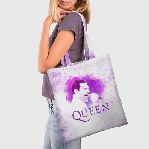 Сумка-шоппер Freddie Mercury Queen Z / 3D-принт – фото 3