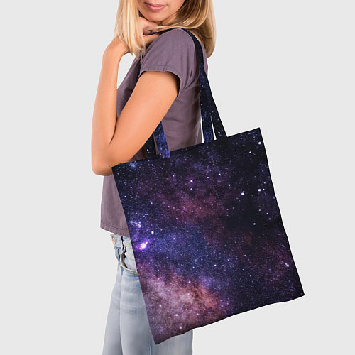 Сумка-шоппер Звёздное небо / 3D-принт – фото 3