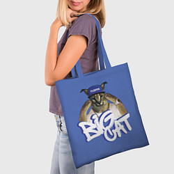 Сумка-шопер Big Cat Floppa, цвет: 3D-принт — фото 2