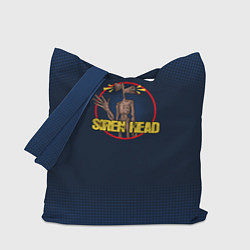 Сумка-шопер SIRENHEAD vector style, цвет: 3D-принт