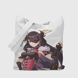 Сумка-шопер БЕЙ ДОУ ГЕНШИН, цвет: 3D-принт