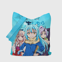 Сумка-шопер TenSura, Румиру, Шуна и Шион, цвет: 3D-принт