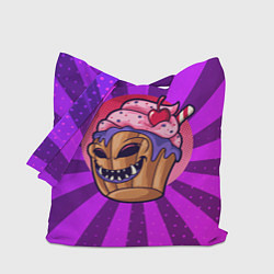 Сумка-шопер Зомби кекс, цвет: 3D-принт