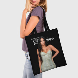 Сумка-шопер Keeping up with Kardashians, цвет: 3D-принт — фото 2