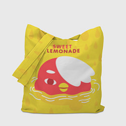 Сумка-шопер Sweet lemonade, цвет: 3D-принт