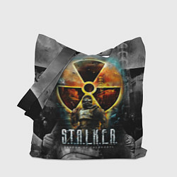 Сумка-шопер STALKER SHADOW OF CHERNOBYL СТАЛКЕР ТЕНИ ЧЕРНОБЫЛЯ, цвет: 3D-принт