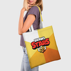 Сумка-шопер BRAWL STARS - БРАВЛ СТАРС, цвет: 3D-принт — фото 2