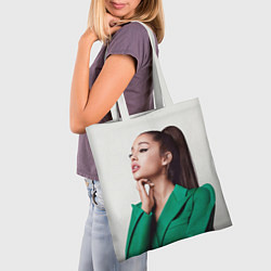 Сумка-шопер Ариана в зелёном, цвет: 3D-принт — фото 2