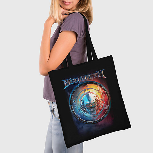 Сумка-шоппер Megadeth, Super Collider / 3D-принт – фото 3