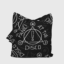 Сумка-шопер Panic! At the Disco - Pray For The Wicked, цвет: 3D-принт