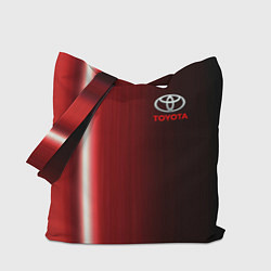 Сумка-шопер Toyota В полоску, цвет: 3D-принт