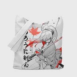 Сумка-шопер Rurouni Kenshin - Бродяга Кэнсин, цвет: 3D-принт