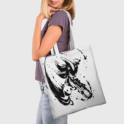 Сумка-шопер SONIC BLACK СОНИК, цвет: 3D-принт — фото 2