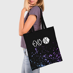 Сумка-шопер EXO BAND - ЭХО, цвет: 3D-принт — фото 2