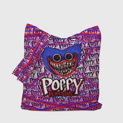 Сумка-шопер Huggy Wuggy: Poppy Pattern, цвет: 3D-принт