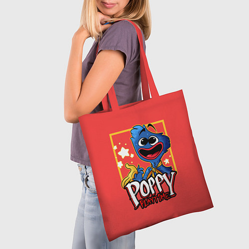 Сумка-шоппер POPPY PLAYTIME: STARS / 3D-принт – фото 3