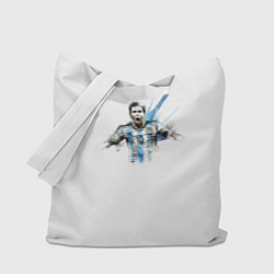 Сумка-шопер Messi Argentina Team, цвет: 3D-принт