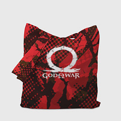 Сумка-шопер God of War Эмблема, цвет: 3D-принт