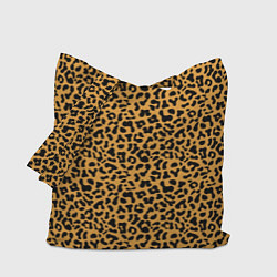 Сумка-шопер Леопард Leopard, цвет: 3D-принт