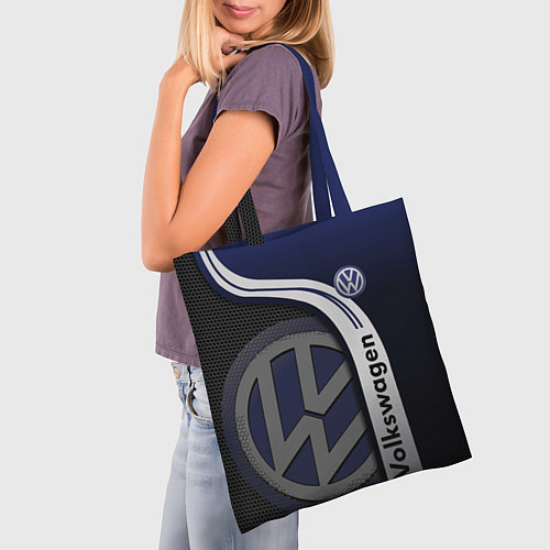 Сумка-шоппер Volkswagen Фольксваген / 3D-принт – фото 3
