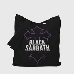 Сумка-шопер Black Sabbat Cross, цвет: 3D-принт