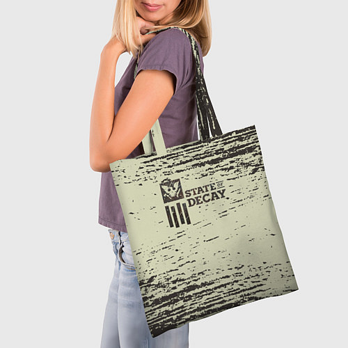 Сумка-шоппер State of Decay logo / 3D-принт – фото 3
