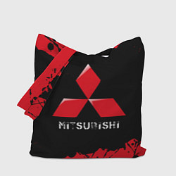 Сумка-шопер MITSUBISHI Mitsubishi Краски, цвет: 3D-принт