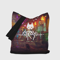 Сумка-шопер Stray: Poster, цвет: 3D-принт