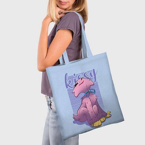 Сумка-шоппер Cat Kissy / 3D-принт – фото 3