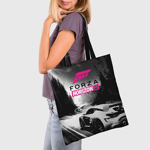 Сумка-шоппер Forza Horizon 5 - night race / 3D-принт – фото 3