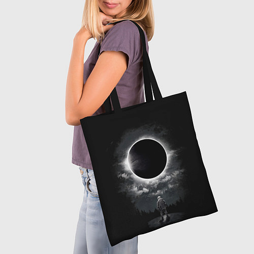 Сумка-шоппер Затмение Eclipse / 3D-принт – фото 3