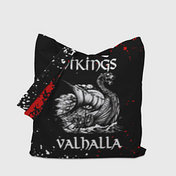 Сумка-шопер Викинги: Вальхалла Vikings: Valhalla, цвет: 3D-принт
