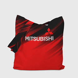 Сумка-шопер Mitsubishi - Red Sport, цвет: 3D-принт