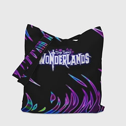 Сумка-шопер Tiny Tinas Wonderlands, Лого, цвет: 3D-принт