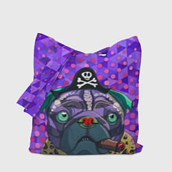 Сумка-шопер Pirate Dog, цвет: 3D-принт