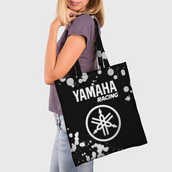 Сумка-шопер YAMAHA Racing Краска, цвет: 3D-принт — фото 2