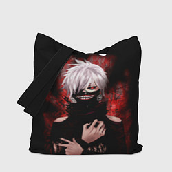 Сумка-шопер Tokyo Ghoul Токийский Гуль Who am I, цвет: 3D-принт