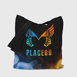 Сумка-шопер Placebo, Logo, цвет: 3D-принт