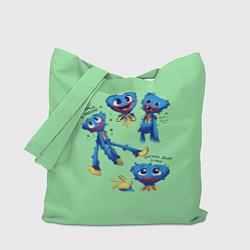 Сумка-шопер POPPY PLAYTIME HAGGY WAGGY - ПОППИ ПЛЕЙТАЙМ ХАГГИ, цвет: 3D-принт