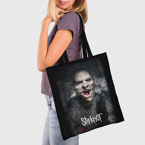 Сумка-шоппер Slipknot - The Gray Chapter - Corey Taylor / 3D-принт – фото 3