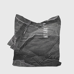 Сумка-шоппер Мятая сетчатая ткань Crumpled Mesh Fabric