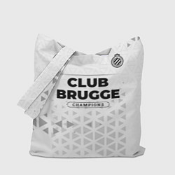 Сумка-шопер Club Brugge Champions Униформа, цвет: 3D-принт