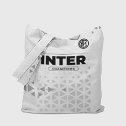 Сумка-шопер Inter Champions Униформа, цвет: 3D-принт