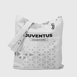 Сумка-шопер Juventus Champions Униформа, цвет: 3D-принт