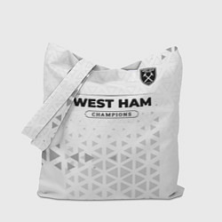 Сумка-шопер West Ham Champions Униформа, цвет: 3D-принт