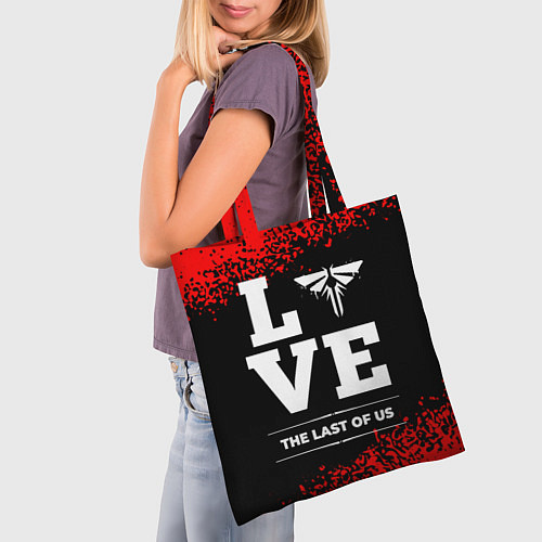 Сумка-шоппер The Last Of Us Love Классика / 3D-принт – фото 3
