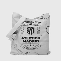Сумка-шопер Atletico Madrid Football Club Number 1 Legendary, цвет: 3D-принт