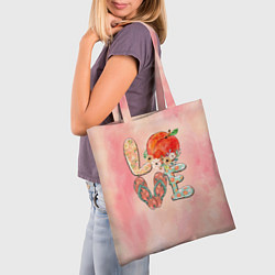 Сумка-шопер Love Summer Лето, цвет: 3D-принт — фото 2
